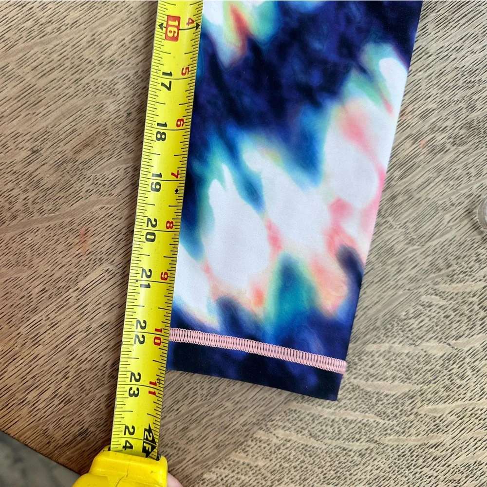 Athleta Elation Tie Dye 7/8 Tights Leggings Small - Picture 16 of 16
